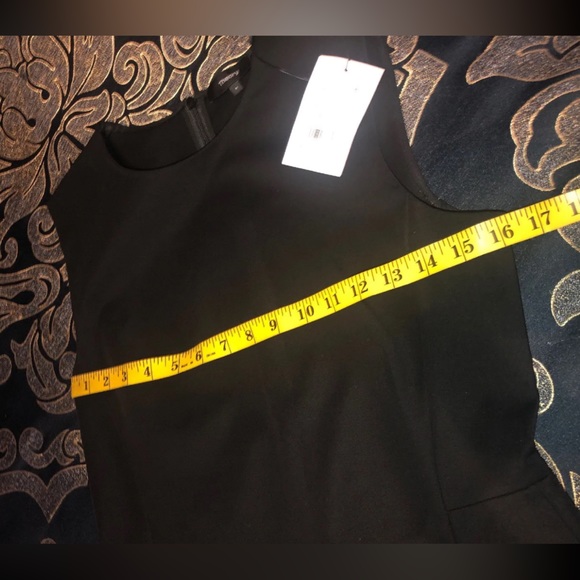 Theory Dress Black Fitted SL size 8 $365 NWT - Picture 11 of 12